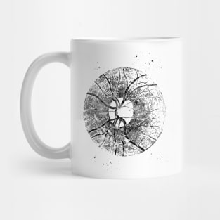 Human eye Mug